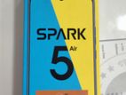 Tecno Spark 5 Air 2/32 with box (Used)