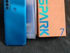 Tecno Spark 7 3 - 64 Gb (Used)