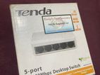 Tenda 5 port desktop switch (10/100 mbps)