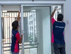 Thai Glass & Aluminium Repair Service in Dhaka Folding Door City Mistri