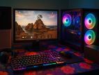 The lowest price of Gaming pc amd ryzen 5 5600x Tk 45,000 only.