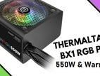 Thermaltake Smart BX1 550W RGB 80+Bronze Certified gaming PSU & Warranty