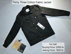 Thirty Three Cotton Fabric Jacket