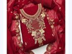 Three Piece Georgette Embroidery Four