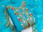 Three piece Trendy Georgette Salwar Kameez Set