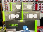 Tiandy 4 Camera Package 24/7 Color + Audio Analog killer IP
