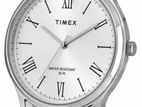 Timex Silver Dial Stainless Steel Analog Watch - For Men Tw00zr347