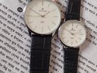 Titan Couple Watch White Dail