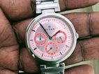 TITAN Ladies Watch 100% Genuine France Chrono Machine