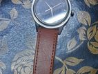 Titan Quartz Analog Brown Leather Strap Watch For Men.