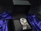 Titan Urban Analog Silver White Dial Metal Strap Watch for Men