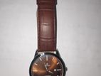 Titan Wristwatch - Leather Belt