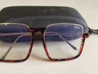 Tortoisoshell rectangular eyeglass