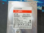 Toshiba 2TB 7200 RPM HDD 2 Year Replace Warranty