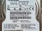 TOSHIBA 500gb laptop harddisk