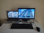 Toshiba Laptop with Monitor