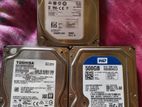 Toshiba/ Segate / WCD 500GB Hard disk একসাথে নিউ কন্ডিশন