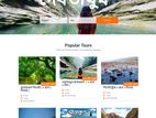 Tour Booking Website created to a travel agency, company