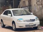 Toyota Corolla X 2004 white