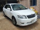 Toyota Corolla X White NZE 2005