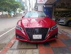 Toyota Crown G Hybrid Red Color 2018