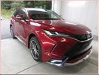 Toyota Harrier Hyb Z LEATHER Wine 2020