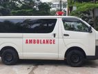 Toyota Hiace Ambulance Single AC 2018