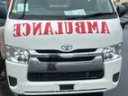 Toyota Hiace Dual A/C Ambulance 2019