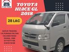 Toyota Hiace GL pack Dual AC 2018
