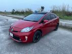 Toyota Prius Red Sunroof 2014