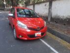 Toyota Vitz red yain colour 2012