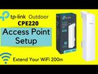 Tp link CPE 220 Outdoor router with 1 year warranty