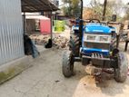 Tractor with trolly & Rotavator