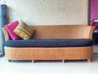 Traditional heavy bamboo sofa 6 seater