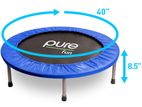 Trampoline - 40 inch Black and Blue