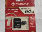 Transcend 64gb memory card