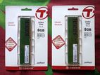 Transcend 8GB DDR4 3200mhz Desktop Ram (02 Pcs)