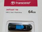 Transcend pendrive 64gba