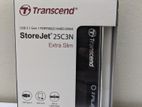 Transcend StoreJet 25C3N 1TB USB 3.1 Ultra Slim Iron Gray External HDD