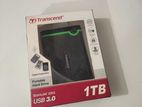 Transcend USB 3.0 1TB Portable Hard Drive – Excellent Condition