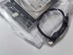 Transparent Portable Hard Drive with Usb 3.1