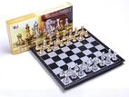 Traveling Chess with Gold and Silver Colour.3810-A