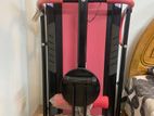 Treadmill running machine Red Black gym 3 way