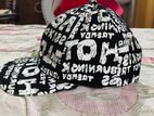 Trendy White Graffiti Cap