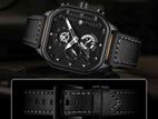 Trsoye 6604 Luminous Leather Men’s Watch