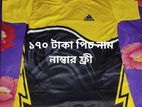 জার্সি/ নাম নাম্বার সহ