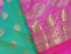 ট্রাডিশনাল সিল্ক কাতান শাড়ি