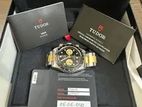 Tudor Black Bay Chronograph Gold & Steel Watch