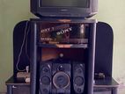 Tv and trolly