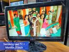 TV + Monitor 21" Samsung Full HD 100% Fresh Condition কোন ধরনের স্পট নেই